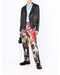 Charles Jeffrey Loverboy High Rise Splattered Paint Jeans