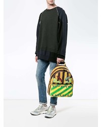 Fendi Marker Style Printed Backpack