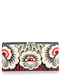 Valentino Floral Print Covered Clutch Bag