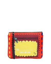 Rhino Circus Faux Leather Pouch