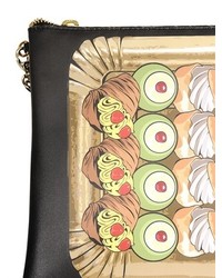 Sweets Printed Leather Pouch