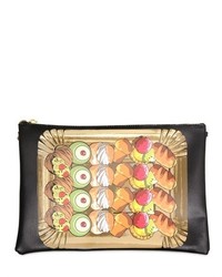 Sweets Printed Leather Pouch