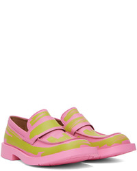 CamperLab Pink Green Mil 1978 Loafers