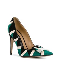 Sergio Rossi Patterned Pointed Pumps