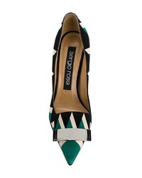 Sergio Rossi Patterned Pointed Pumps
