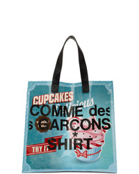 Comme Des Garcons SHIRT Multicolor Cupcakes Shopping Tote