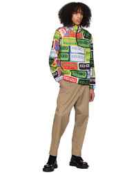 Kenzo Multicolor Paris Labels Jacket