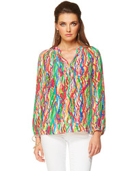 Lilly Pulitzer Elsa Top Dripping In Jewels