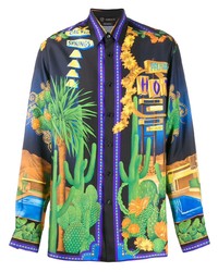 Versace Cactus Springs Print Shirt