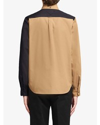 Prada Colour Block Face Shirt