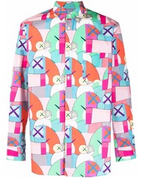 Comme Des Garcons SHIRT Comme Des Garons Shirt Graphic Print Shirt