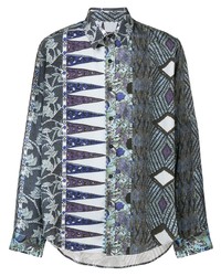 Martine Rose Contrast Print Shirt