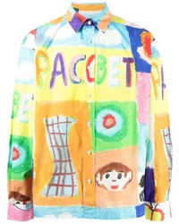 PACCBET Logo Colouring Print Shirt