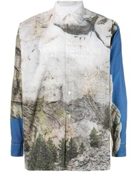 Doublet Mount Rushmore Print Shirt