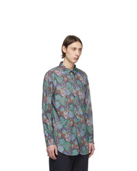 Engineered Garments Multicolor Floral Print Shirt