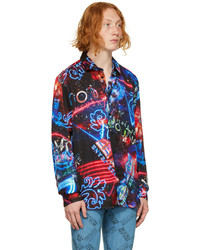 VERSACE JEANS COUTURE Multicolor Galaxy Couture Shirt