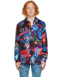 VERSACE JEANS COUTURE Multicolor Galaxy Couture Shirt