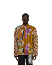 Mr. Saturday Multicolor Patchwork Shirt