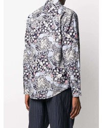 Isabel Marant Ornate Print Long Sleeved Shirt