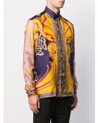 Versace Collection Printed Shirt