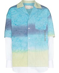 Feng Chen Wang Ski Print Layered Shirt