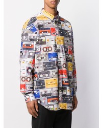 Love Moschino Tape Print Shirt