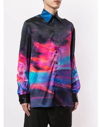 Necessity Sense Ted Psychedalic Oil Painting Shirt