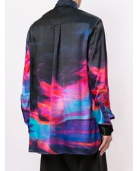 Necessity Sense Ted Psychedalic Oil Painting Shirt