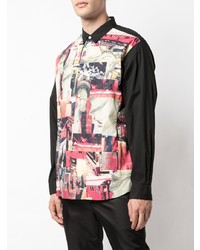 Supreme X Comme Des Garons Graphic Button Up Shirt