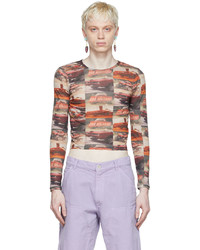 Marc Jacobs Heaven Multicolor Hi Octane Long Sleeve T Shirt