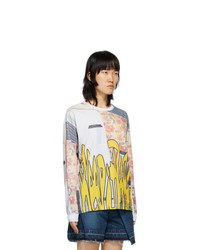 Perks And Mini Multicolor Oversized Go To Real Life Long Sleeve T Shirt