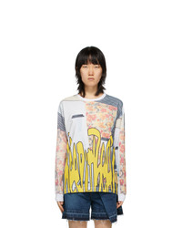 Perks And Mini Multicolor Oversized Go To Real Life Long Sleeve T Shirt