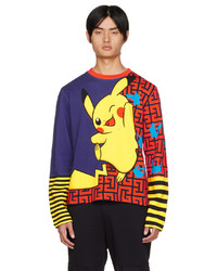 Balmain Multicolor Pokmon Edition Printed Sweatshirt