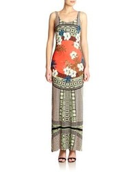 Etro Floral Jersey Maxi Dress