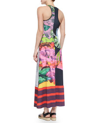 Clover Canyon Painted Garden Print Maxi Dress