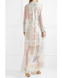 Chloé Printed Silk Chiffon Gown