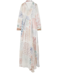 Chloé Printed Silk Chiffon Gown