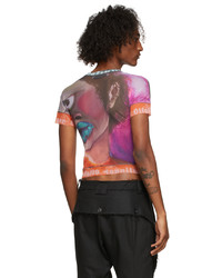Ottolinger Multicolor Cheyenne Julien Mesh T Shirt