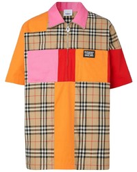 Burberry Colour Block Vintage Check Shirt