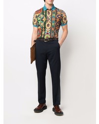 Etro Graphic Print Polo Shirt