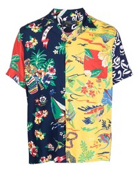 Polo Ralph Lauren Tropical Print Patchwork Shirt