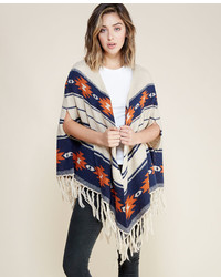 Almost Famoustm Southwestern Poncho
