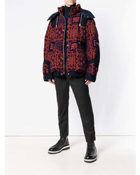 Sacai Patterned Padded Coat