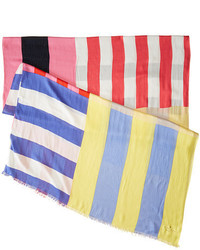 Kate Spade New York Flag Stripes Oblong Scarf