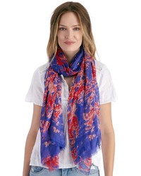 Sole Society Abstract Dye Print Scarf