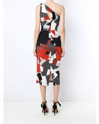 Tufi Duek Geometric Print Dress