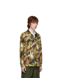 Davi Paris Multicolor Branly Overshirt Jacket