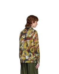 Davi Paris Multicolor Branly Overshirt Jacket