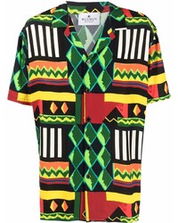 Waxman Brothers All Over Graphic Print Shirt