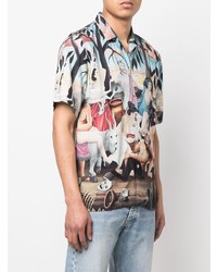 Endless Joy Bacchanal Printed Short Sleeve Shirt